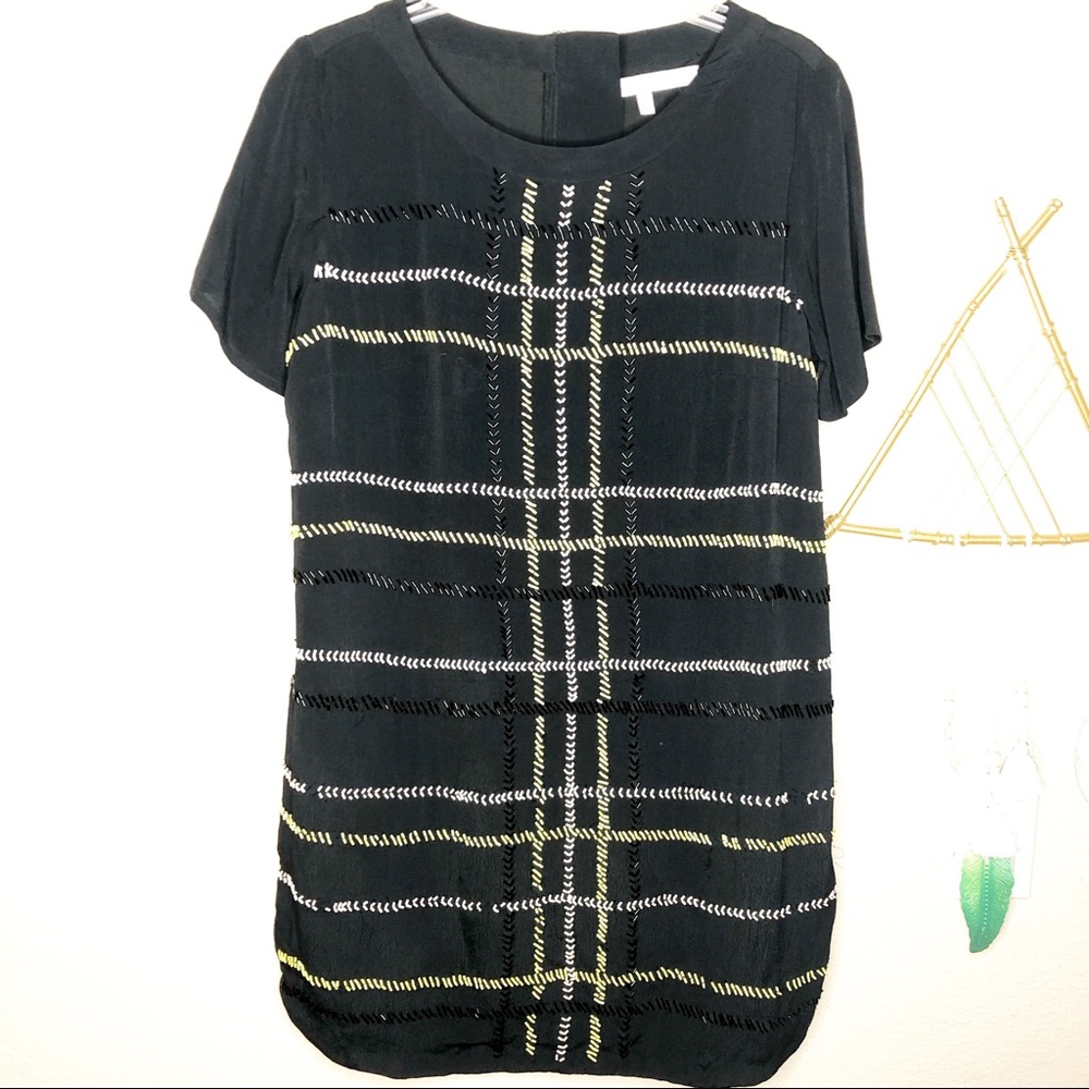 Lovers + Friends | Black Beaded Dress